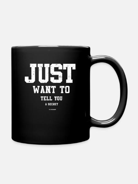 Enceinte - Mug uni - noir