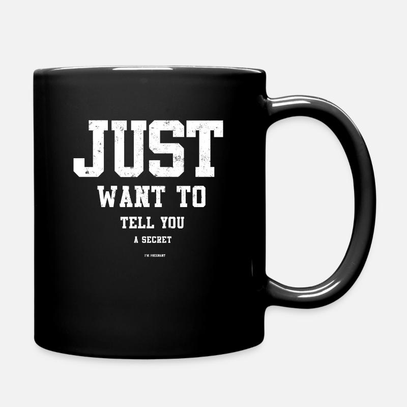 Enceinte - Mug uni - noir