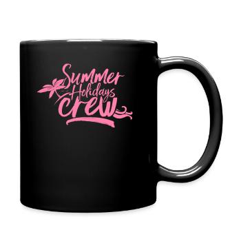 Sommerferien Reise Sommerurlaub Trip - Tasse einfarbig - Schwarz - Rechts