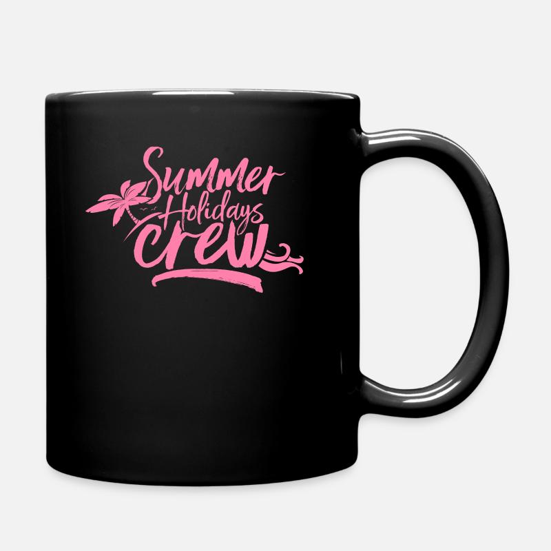 Voyage de vacances d'été voyage de vacances d'été - Mug uni - noir