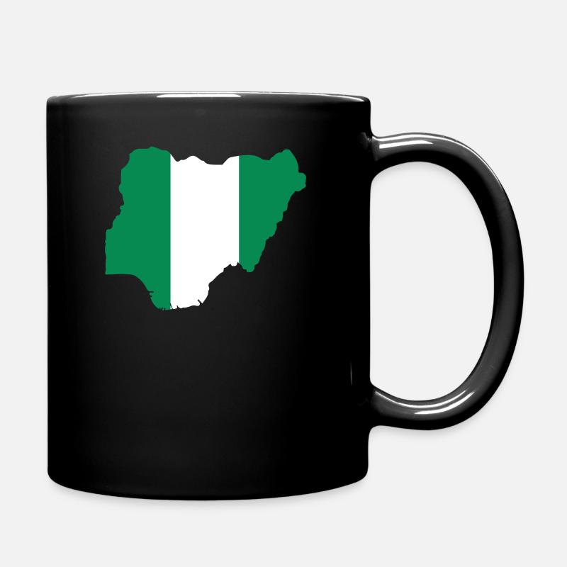 Nigeria - Full Colour Mug - black