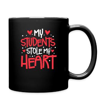Teacher - Full Colour Mug - black - Right