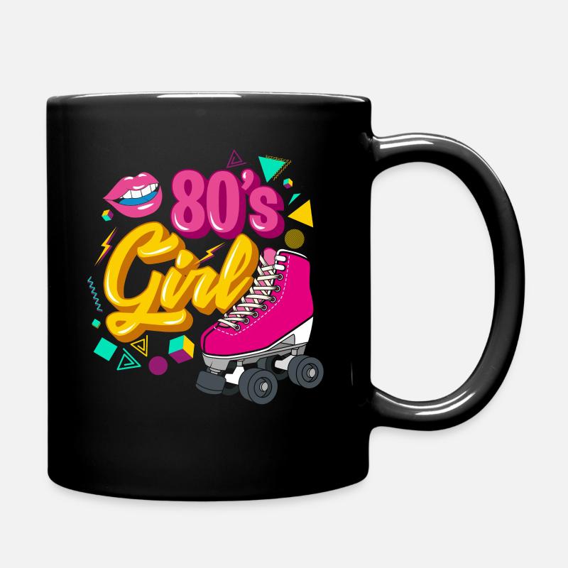 Déguisement de costume de soirée des années 80 - Mug uni - noir