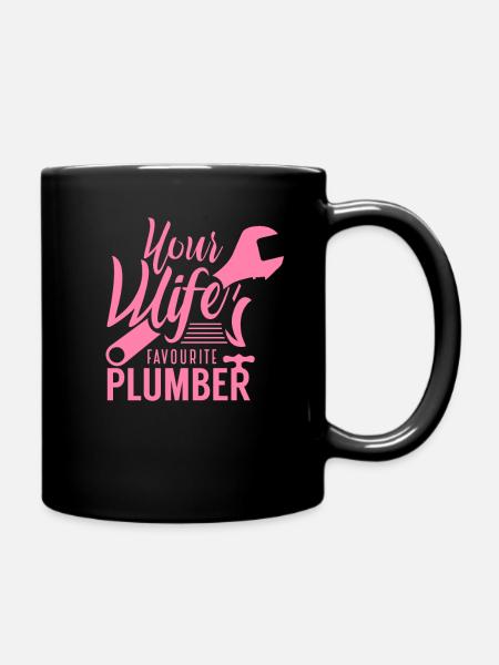 Plombier équipe plomberie plombier plombier - Mug uni - noir