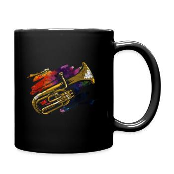Cadeau de cor alto - Mug uni - noir - Droite