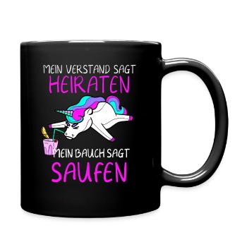 Bachelorette party - Full Colour Mug - black - Right