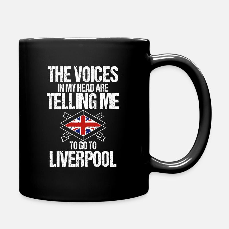 Liverpool - Full Colour Mug - black