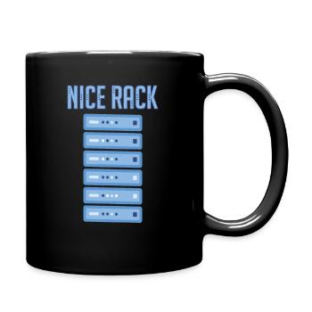 Administrateur de réseau informatique Serveur informatique - Mug uni - noir - Droite