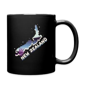 Nouvelle-Zélande - Mug uni - noir - Droite