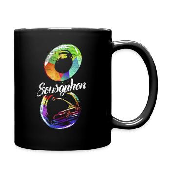 Sousaphone Gift - Full Colour Mug - black - Right