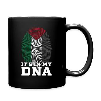 Palestine country independence - Full Colour Mug - black - Right