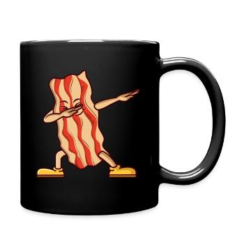 Dabbing Bacon Dab gift - Full Colour Mug - black - Right