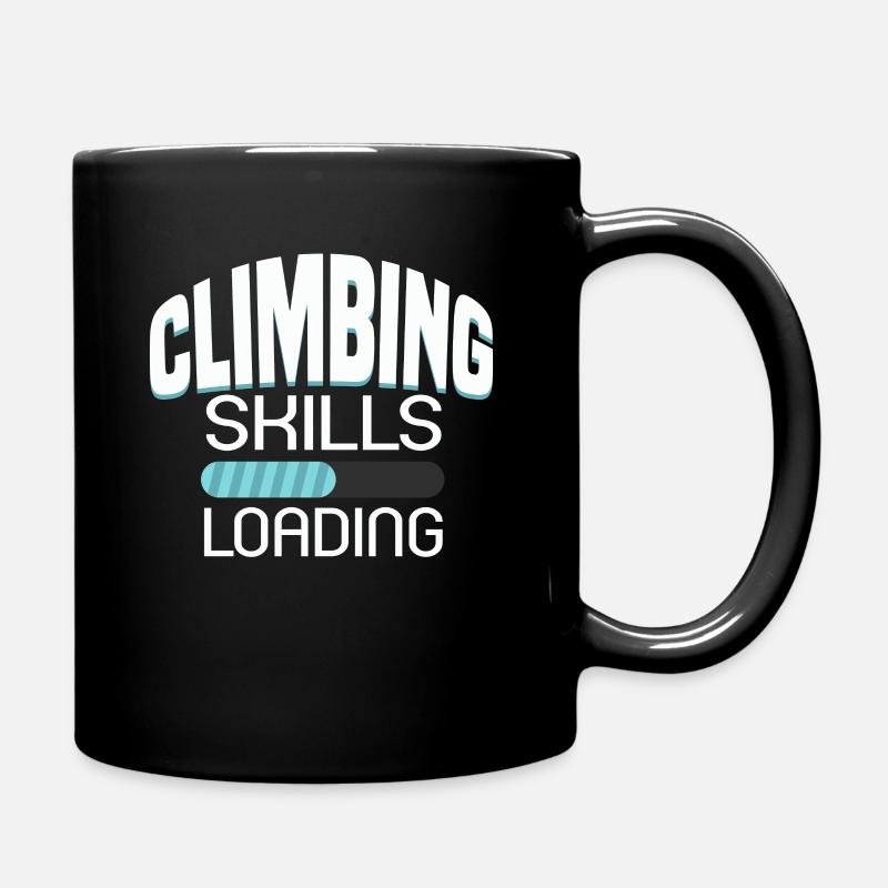 climbing skills loading - Tasse einfarbig - Schwarz