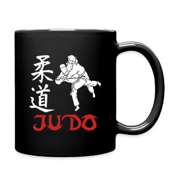 Judo Martial Arts - Full Colour Mug - black - Right