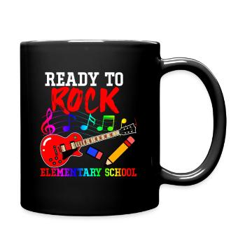 Guitare - Mug uni - noir - Droite