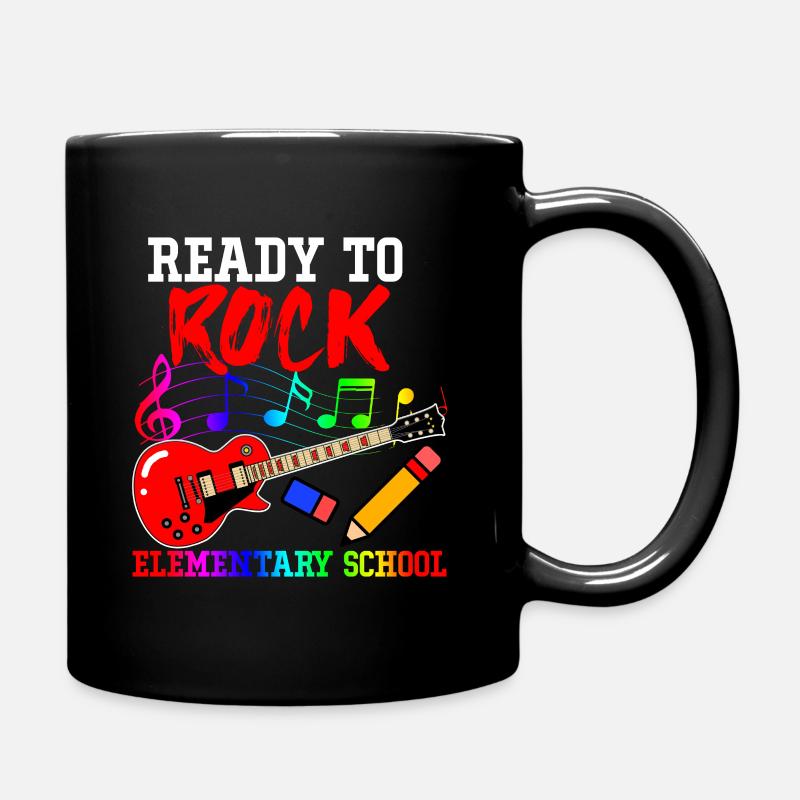 Gitarre - Tasse einfarbig - Schwarz