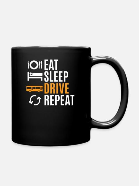 conducteur - Mug uni - noir