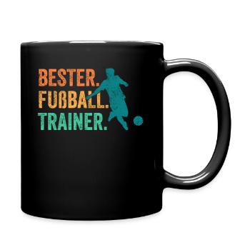 Football coach soccer club - Full Colour Mug - black - Right