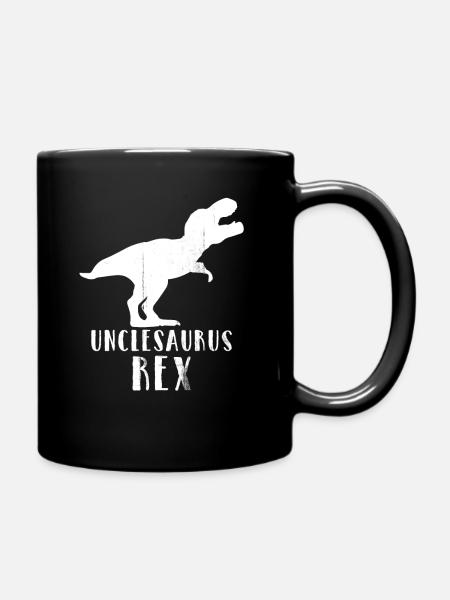 onkel - Tasse einfarbig - Schwarz