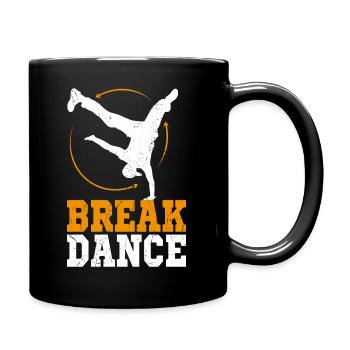 Breakdance hip hop appui renversé bboying - Mug uni - noir - Droite