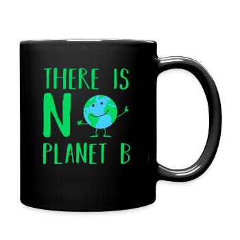 Il n'y a pas de planète B - Mug uni - noir - Droite