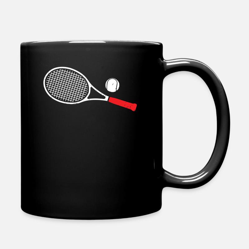 tennis - Mug uni - noir
