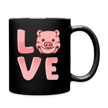 Pig Pig Pig - Mug uni - noir - Droite