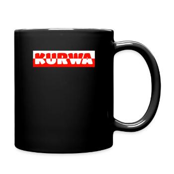 Kurwa disant Polski Pologne Polonais Polonais - Mug uni - noir - Droite