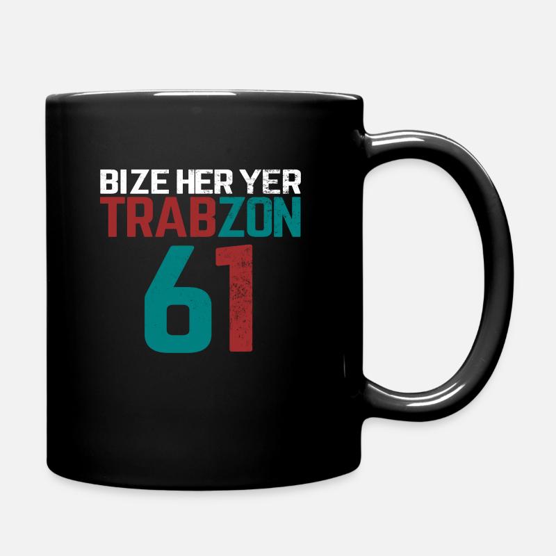 bize her yer trabzon - Tasse einfarbig - Schwarz