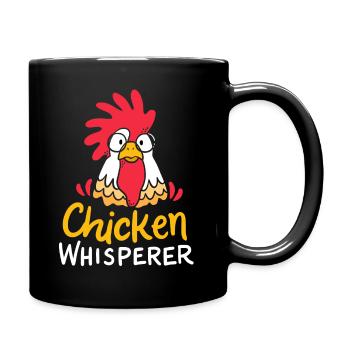 Chicken Chicken Farmer - Full Colour Mug - black - Right
