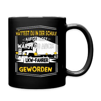 LKW Fahrer Beruf Disponent LKW LKW LKW Geschenkide - Tasse einfarbig - Schwarz - Rechts