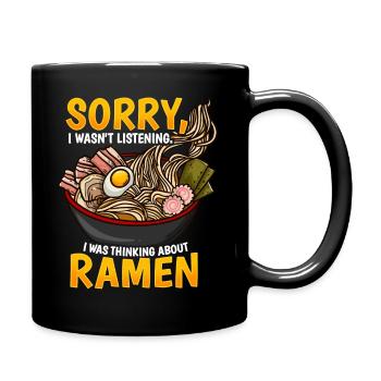 Ramen - Full Colour Mug - black - Right