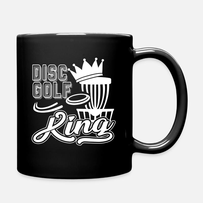 Disc Golf Disc Golf King - Tasse einfarbig - Schwarz