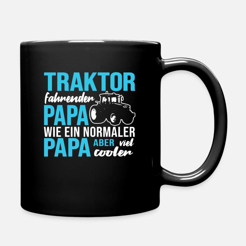 Bauer Landwirt Landwirtschaft - Tasse einfarbig - Schwarz