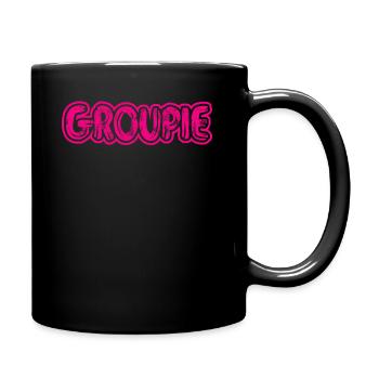 Groupie Pink - Mug uni - noir - Droite