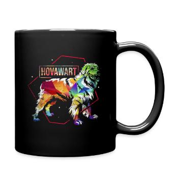 Hovawart dog gift - Full Colour Mug - black - Right