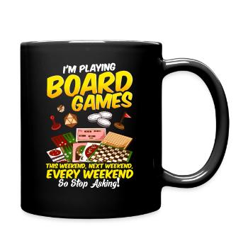 Board games board games game night - Full Colour Mug - black - Right