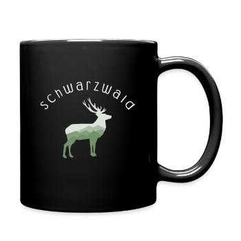 Schwarzwald Schwarzwald - Tasse einfarbig - Schwarz - Rechts