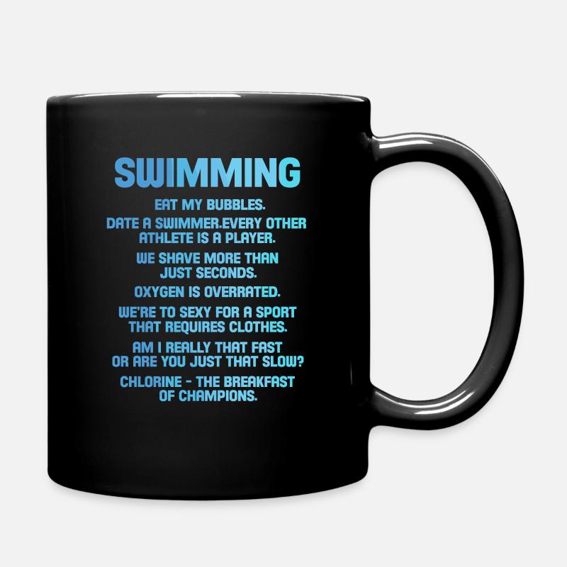 nager - Mug uni - noir