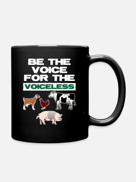 Veganer Veganerin Veganismus - Tasse einfarbig - Schwarz