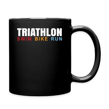 Triathlon - Mug uni - noir - Droite