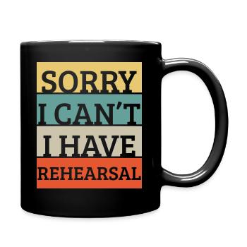 theatre - Full Colour Mug - black - Right