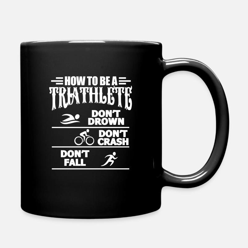 Triathlon - Mug uni - noir