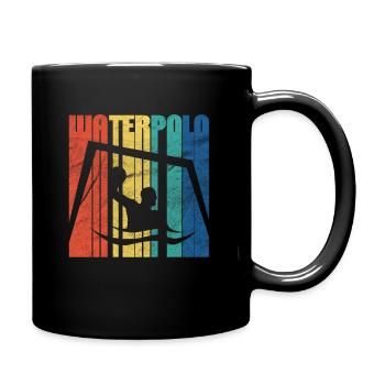 Water polo water sport water polo player gift - Full Colour Mug - black - Right