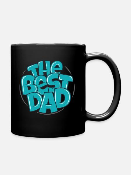 Best Dad Dad Daddy Dad Dad Gift - Full Colour Mug - black