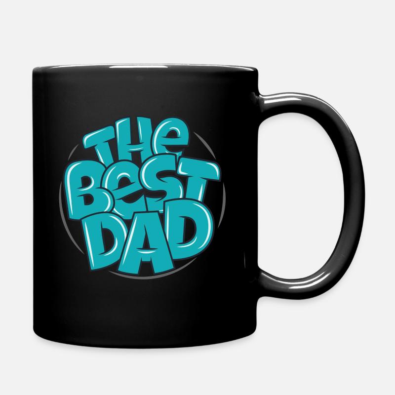 Best Dad Dad Daddy Dad Dad Gift - Full Colour Mug - black