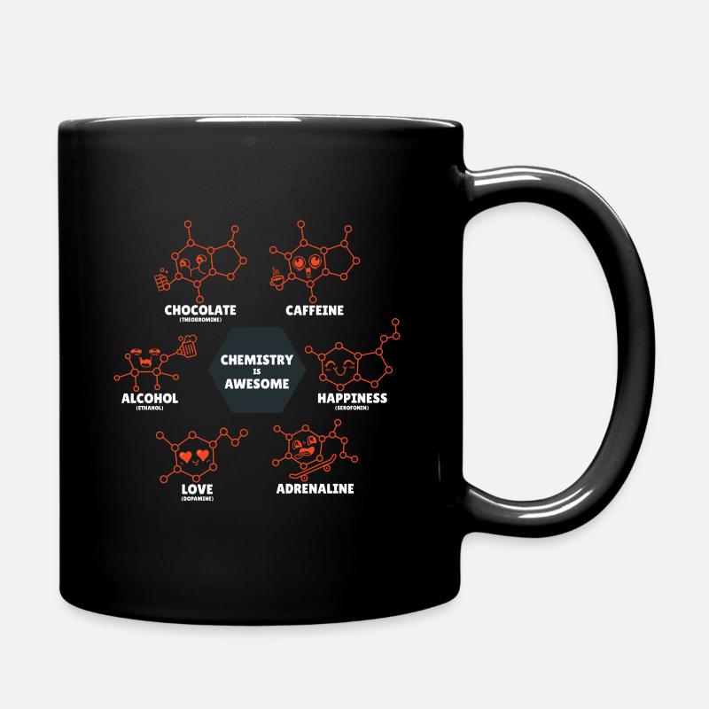 Erstaunliche Chemie - Tasse einfarbig - Schwarz