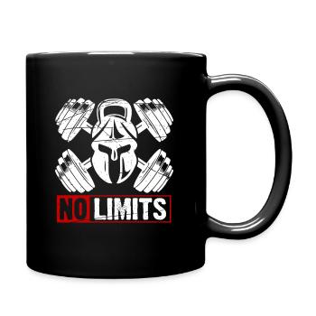 Fitness trainer - Mug uni - noir - Droite