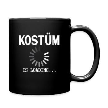 Kostuem Spruch Loading - Tasse einfarbig - Schwarz - Rechts