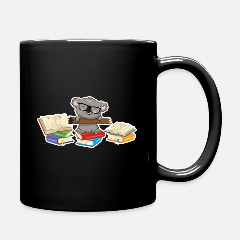 Koala - Tasse einfarbig - Schwarz